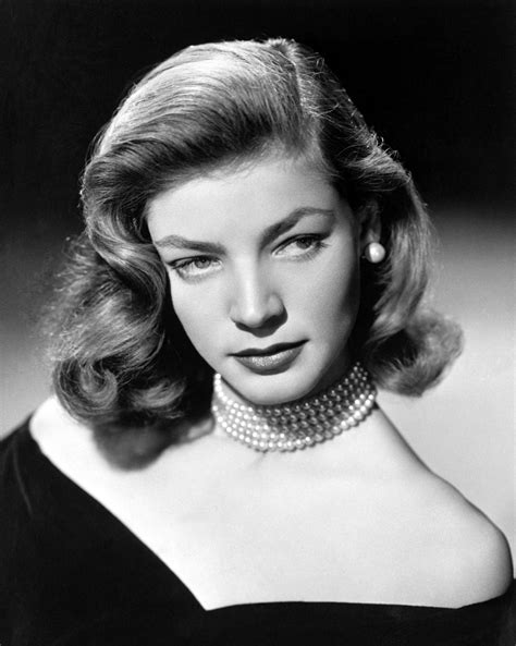 Lauren Bacall Known For Her Distinctive Voice And Sultry Looks