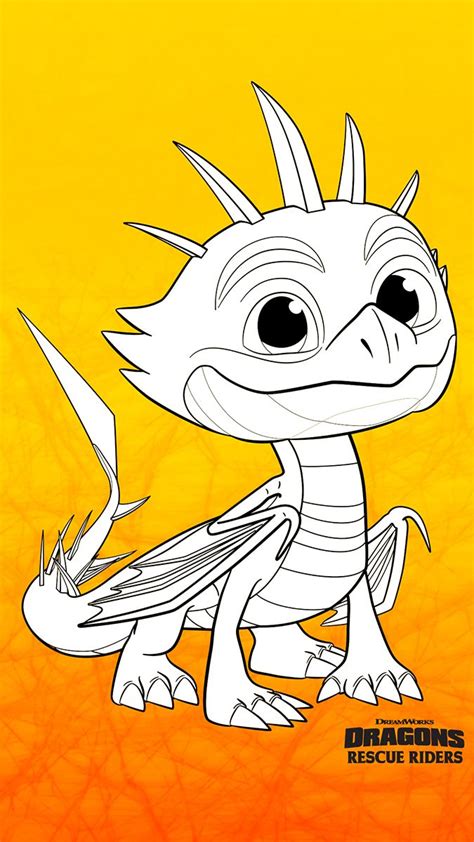 Coloring Sheet Dragons Rescue Riders Dragon Coloring Page My