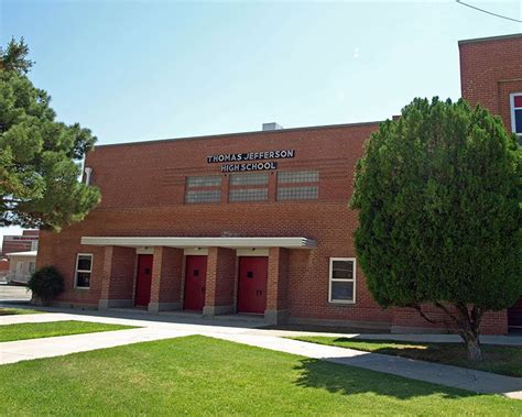 Thomas Jefferson High School El Paso Texas La Jeff Jefferson High
