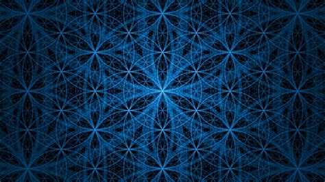 Wallpaper Neon Symmetry Blue Pattern Texture Circle Light Leaf