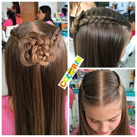 pin de Ꭹ Ꮛ Ꮥ Ꮥ Ꭵ 🙋🌺 en hairstyles peinados infantiles peinados peinados para niñas