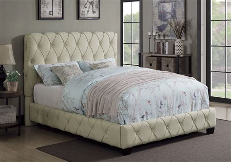 Baxton studio modern black metal platform bed. Elsinore Beige Queen Upholstered Platform Bed from Coaster ...