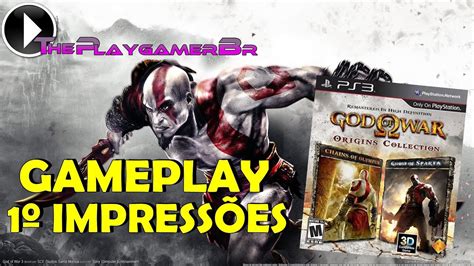 God Of War Origins Collection Ps3 Gameplay 1º Impressões Youtube