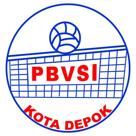 LOGO POBSI Komite Olahraga Nasional Indonesia Kota Depok KONI Depok