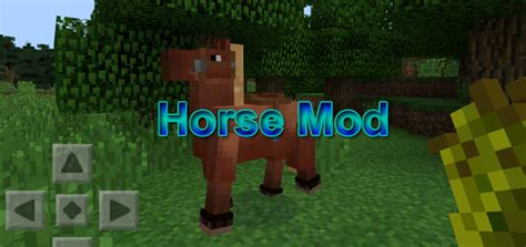 Horses Mod Minecraft Pe Mods And Addons