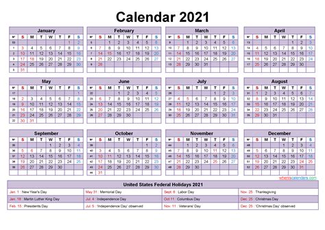 2021 Calendar Editable Free Editable Powerpoint 2021 Calendar