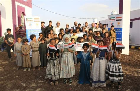 اليمن افتتاح قرية سكنية للنازحين في مأرب بتمويل كويتي جريدة أكاديميا