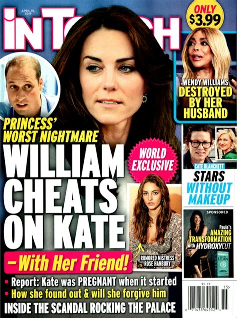 Kate Middletons Tears Over Cheating Scandal New Idea Magazine