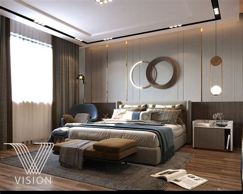 Contemporary Master Bedroom Ksa On Behance