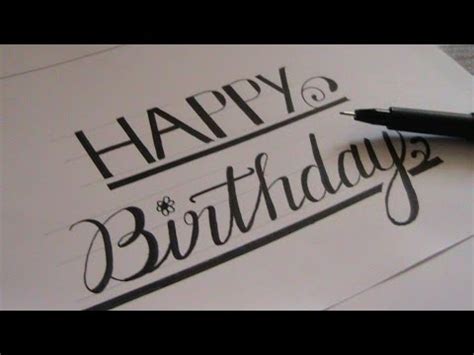 Ways to say happy birthday to an elderly person. how to write in cursive - cursive fancy letters happy ...