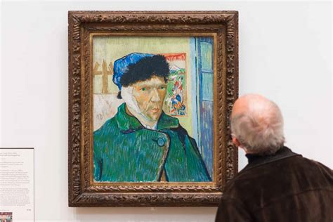 10 Vincent Van Gogh Self Portrait With Bandaged Ear 1889 The Courtauld
