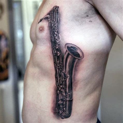 50 Saxophone Tattoo Designs For Men 2023 Inspiration Guide