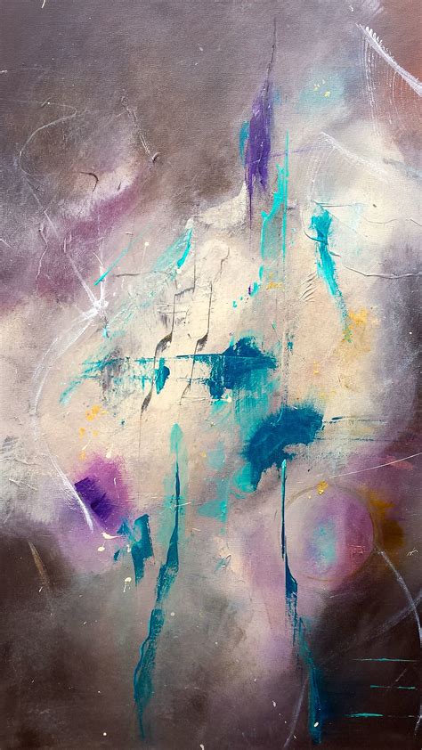 Spirit Sold Abstract Acrylic Watercolor Abstract