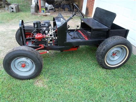 A Guy Built His Own Small Tractor From Mostly Salvaged Or Common Parts Scroll Through The