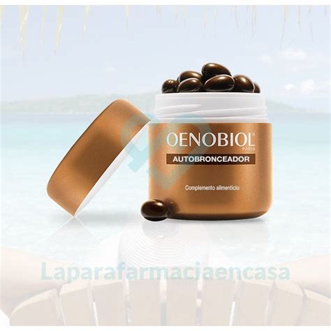 Oenobiol Autobronceador 30 Cáps X 3 Bronceado Sin Sol