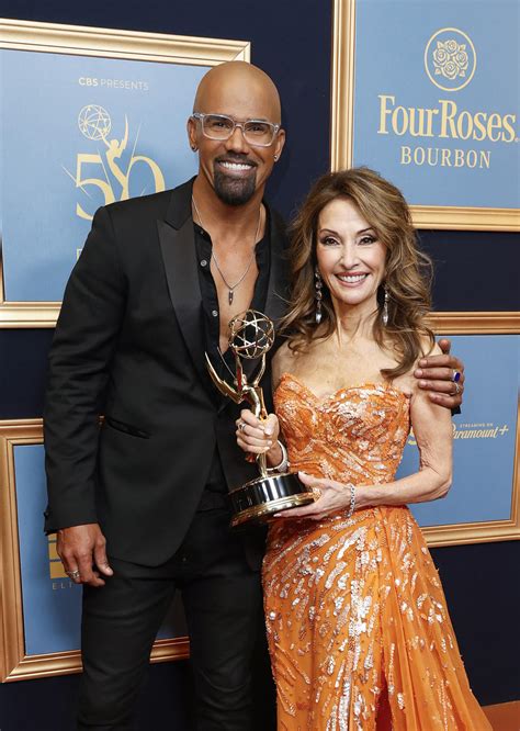 Susan Lucci Receives Award From Shemar Moore At Daytime Emmys Re