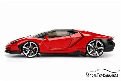 2017 Lamborghini Centenario Red Jada 99360wa1 124 Scale Diecast