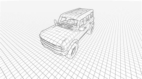 Ford Bronco 2021 3d Model By Alphagroup
