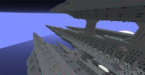 Obscuro Volant Giant Spaceship Minecraft Map