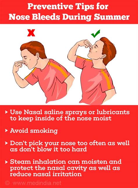 Several things can trigger a nosebleed. 7 Tips to Prevent Nose Bleeds in Summer