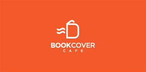 Book Cover Cafe Logo Logomoose Logo Inspiration