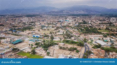 Aerial View Of Ica City In Peru Stock Image Image Of Grape Peru
