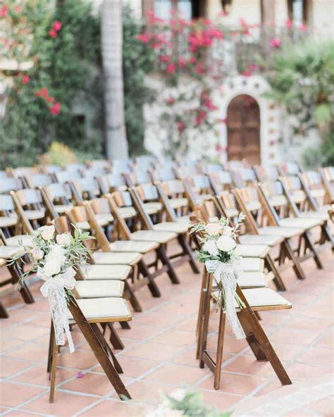 28 Unique Ways To Seat Guests At Your Wedding Ceremony Martha Stewart