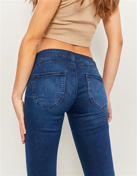 Mid Waist Push Up Jeans Tally Weijl Online Shop