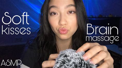 Asmr 💋 One Hour Of Soft Kisses Mouth Sounds And Fluffy Mic Brain Massage