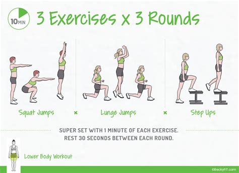 Printable Bodyweight Lower Body Exercises Training Poster X Illustrated Exercises Lupon Gov Ph