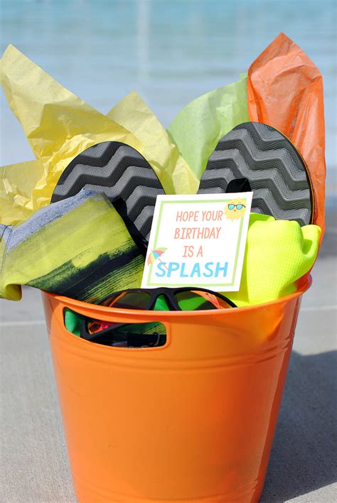 If your kid has a holiday birthday, don't forget to have a real bash and not just stick it in with christmas dinner or new year's celebrations. "Splash" Summer Birthday Gift Idea - Fun-Squared