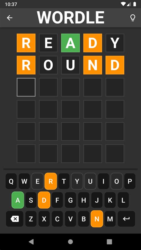 WORDLE APP  ANDROID