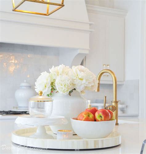 Ideas For Kitchen Counter Styling Decor Gold Designs Kitchen