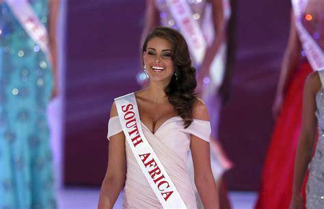 Miss South Africa Rolene Strauss Crowned Miss World 2014 Us Comes