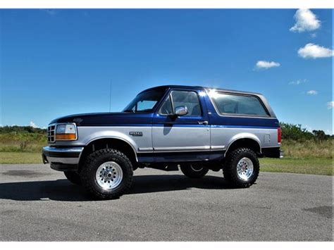 1995 Ford Bronco For Sale Cc 1643396