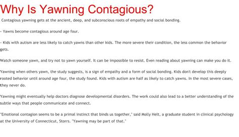 Why Is Yawn Is Contagious §§ Here Is The Best Answer §§ 1bestwayto