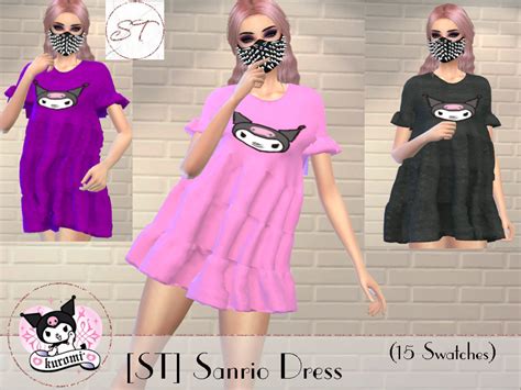 The Sims Resource Sanrio Dress Mesh Needed