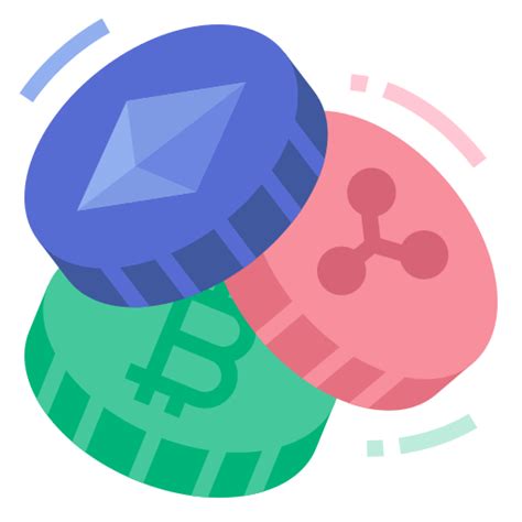 Cryptocurrency Generic Flat Icon