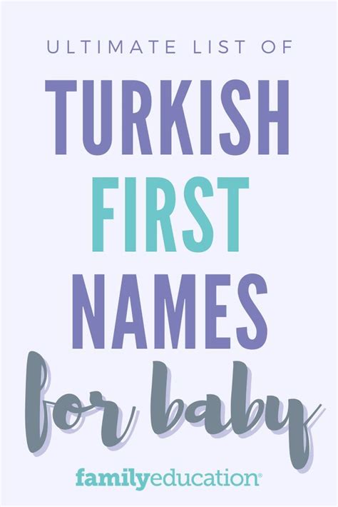 Turkish First Names And Meanings Girl Names With Meaning Names With
