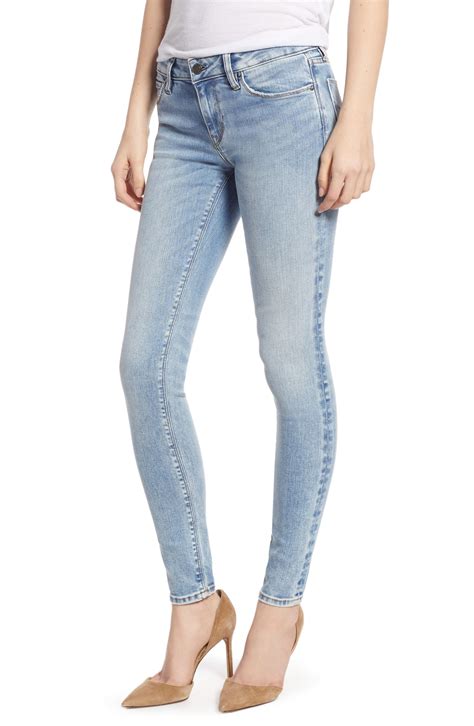 Lyst Hudson Jeans Krista Super Skinny Jeans In Blue