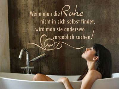 Und der größte sinnesgenuss, der gar keine beimischung von ekel bei sich führt, ist, im gesunden. Wandtattoo Spruch: Flotte Sprüche für aussagekräftige ...