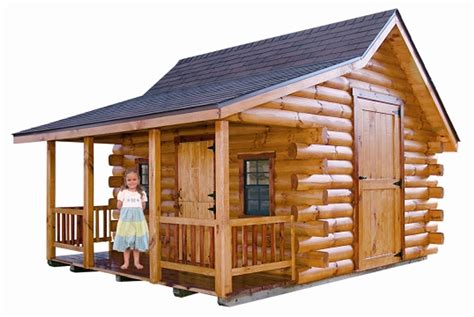 Pioneer Log Cabin Wayside Lawn Structures