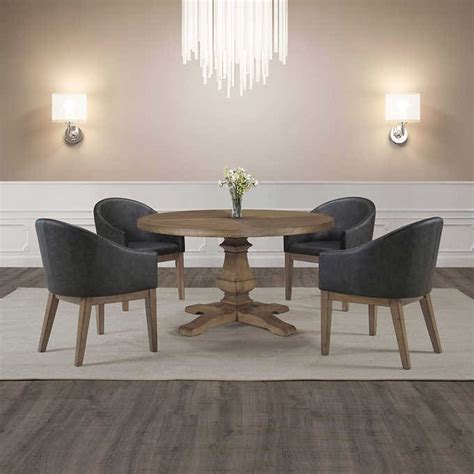 Brinn 5 Piece Round Dining Set Costco Atelier Yuwaciaojp