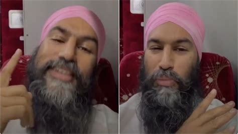 Jagmeet Singhs Tik Tok Rap Is An Appeal To Young Voters Narcity