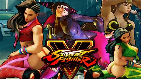 Top 5 Sexy Characters Street Fighter V Youtube