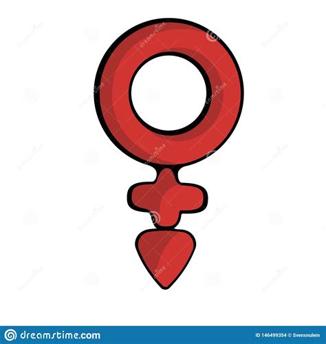 Trans Gender Sex Symbol Icon Pictogram Vector Illustration Stock