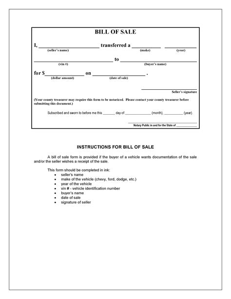 A car bill of sale is primary when a seller is selling or transferring the rights of his vehicle to a buyer. Free Iowa Bill of Sale | PDF | Word | Do it Yourself Forms
