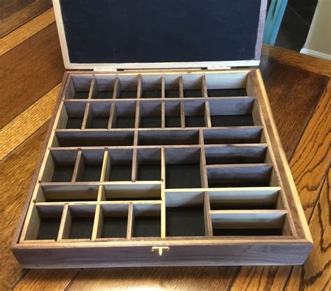 Custom Chessboardchess Storage Box Etsy Uk
