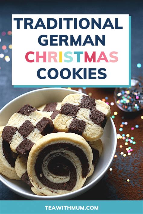 This Recipe For German Black And White Cookies Schwarz Weiß Gebäck Is