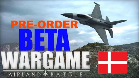 Wargame Airland Battle Beta Danish Gameplay Youtube